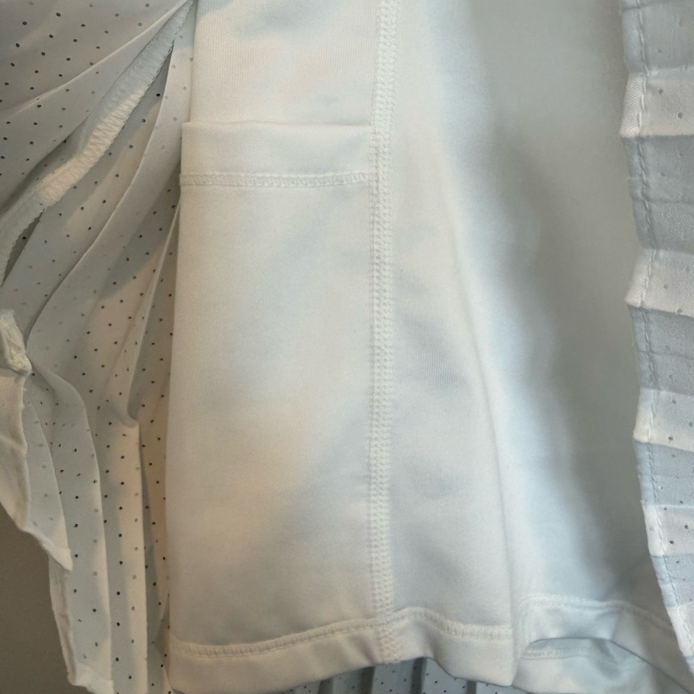 💋NWT💋Old Navy White Pleated Skirt - Picture 4 of 7